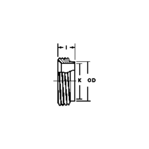 15WF Threaded Short Weld Ferrule